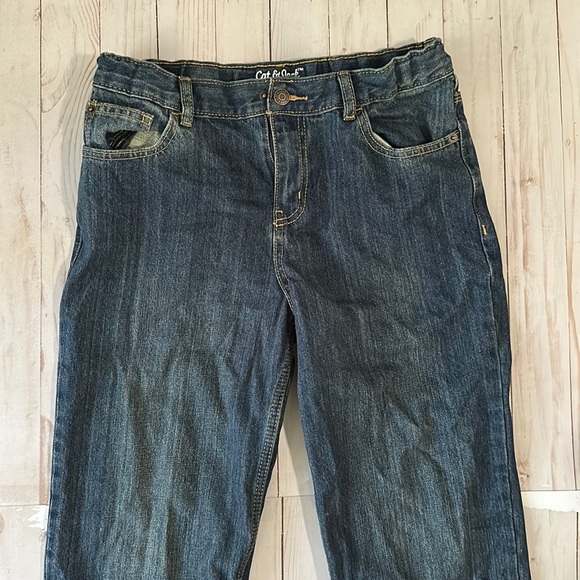 Cat & Jack jeans 14 Husky adjustable waist - Picture 2 of 6